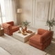 thumbnail image 3 of Sofa Cama King Modular 3 En 1 Convertible Alta Tencidad Rojo Terracota, 3 of 8