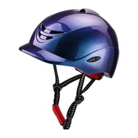 Ioensy - Casco De Equitación Equipo Ecuestre Gorra De Equitación Profesional Para Montar M Azul