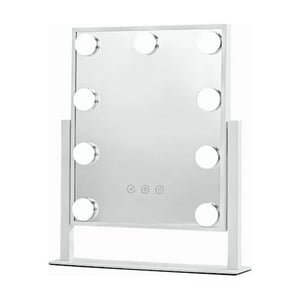 Genérico - Espejo Maquillaje Tocador 9 Luces Led Usb 3 Modos 360°