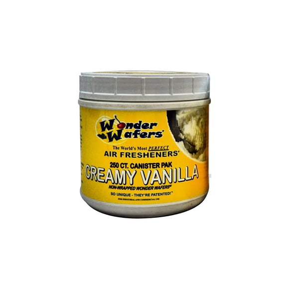 Ambientador Wonder Wafers Vainilla Cremosa 250 unidades