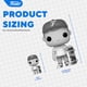 thumbnail image 3 of Funko Pop Jumbo Bluey figura coleccionable de vinilo de 33 cm, 3 of 8
