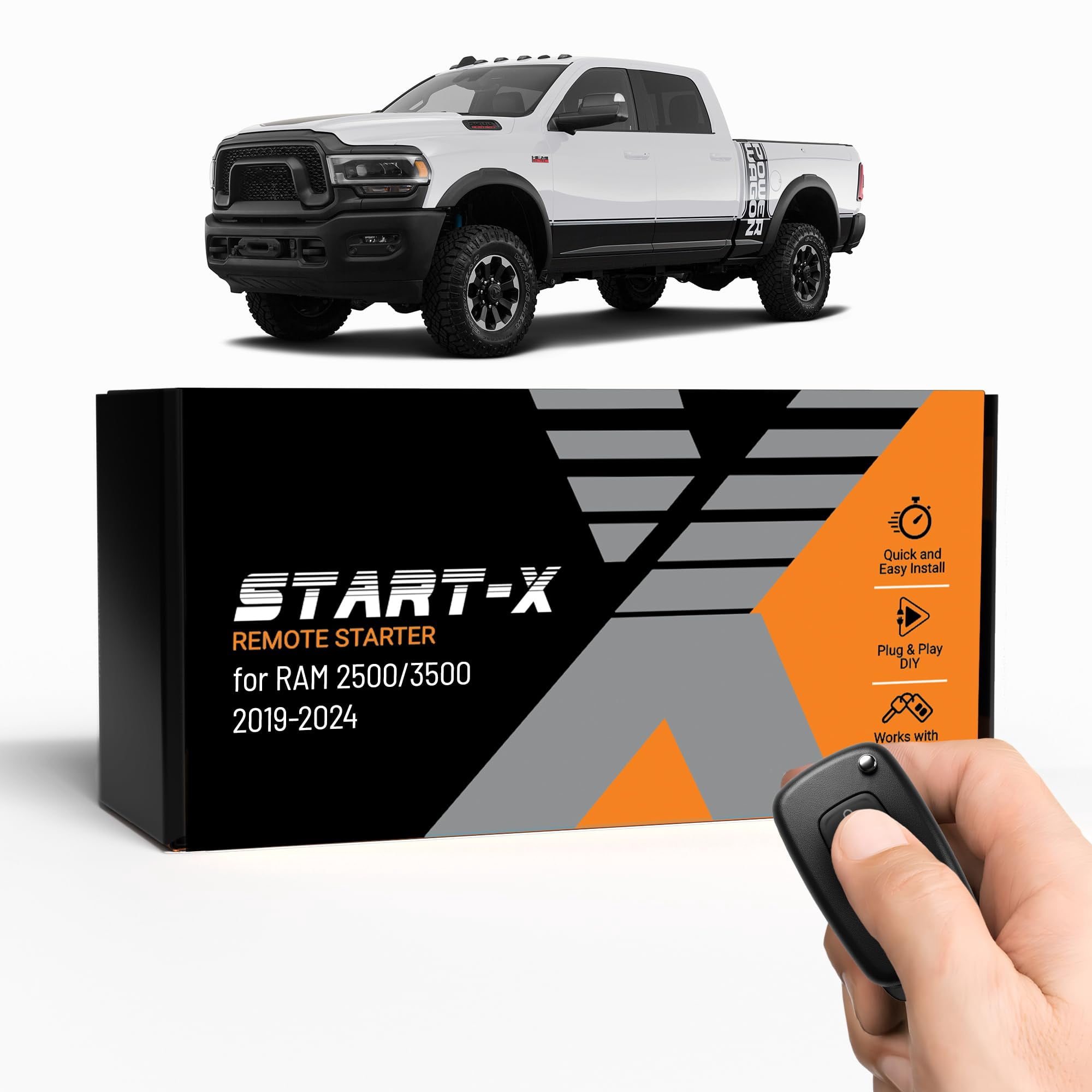 Kit De Inicio Remoto Start-x Para Camiones Ram 2500/3500 (2019-2024)