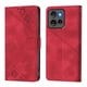 thumbnail image 4 of Funda Cartera para Motorola Edge 50 con Soporte y Ranuras, Resistente a Golpes y Rayones Rojo, 4 of 5