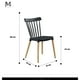 thumbnail image 4 of Pack 6 Sillas De Comedor Windsor Negro, 4 of 7