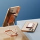 thumbnail image 1 of Metal Mobile Phone Holder Desktop Folding Finger Ring Buckle Paste Portable Magic Lifting Ipad Flat Back Sticker Plate Lazy Support Rack Car Magnetic Suction Live Shooting Photo Clip Gift For Birthday, 1 of 3