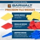 thumbnail image 3 of Cuñas para azulejos BARWALT estilo Gripper Precision, 100 unidades BWT16371, 3 of 3