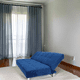 thumbnail image 1 of Sofa Cama New Azul Felpa, 1 of 3