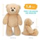 thumbnail image 2 of Peluche BenBen con forma de oso de peluche, 50 cm, color marrón, 2 of 7