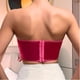thumbnail image 4 of Top Strapless Mujer Corsét Sujetador Satin Moda 9005, 4 of 4