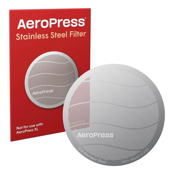 Filtro de café de metal reutilizable para acero inoxidable AeroPress