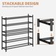 thumbnail image 3 of Zapatero extensible de metal STORAGE MANIAC para 18 pares, 3 niveles, 3 of 7
