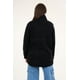 thumbnail image 3 of Chaqueta Sherpa Bonded Cuello Alto Negro Mujer, 3 of 3