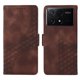 thumbnail image 1 of Carcasa FOXDOCK Xiaomi Poco X6 Pro de cuero PU, diseño acolchado clásico, protección contra caídas y rayones, 1 of 5