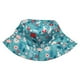 thumbnail image 2 of Sombrero Pescador Azul Diseño Flores 16*18cm, 2 of 2