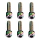 thumbnail image 4 of 6x Tornillo De Vástago De Bicicleta Anti-óxido M5x18mm Tornillos De Ciclo De Perno Hardware Rainbow, 4 of 5
