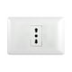 thumbnail image 1 of Tomacorriente Simple 10/16A 250V Blanco, 1 of 3