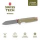 thumbnail image 2 of Cuchillo Swiss Tech AUS8 Hoja 3 Mango 4 Verde Plegable, 2 of 3