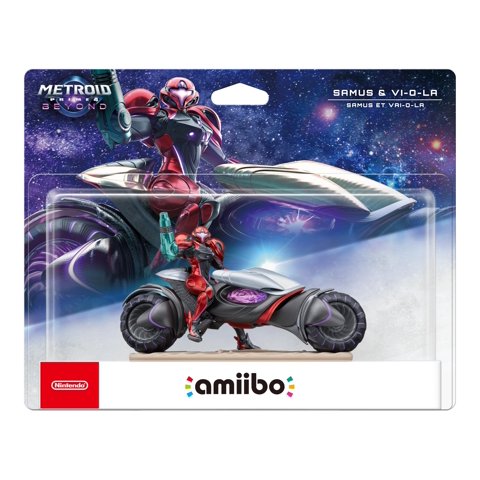 Figura Amiibo Nintendo Metroid Prime 4 Samus Y Vi-O-La