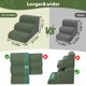 thumbnail image 5 of Escalera para perros Olaivy Grande de 3 peldaños, carga de 45 kg, funda lavable, 5 of 7