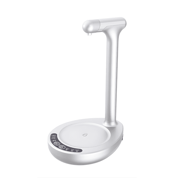 Dispensador De Agua Automático Con Base Premium Blanca