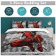 thumbnail image 5 of Deadpool Family Bed 3 Piece Set Personalized Bedding Decor for Kids And Teens Anime Student Dormitory Cover, 5 of 5