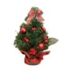 thumbnail image 2 of Adorno Navideño De árbol De Navidad De Mesa Preiluminado Para Decoración De Dormitorio De Vacaciones A Cuadros, 2 of 3