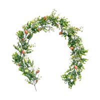 Bothyi - Adorno De Guirnalda De Pascua, Decoración De Temporada De Pascua Para Ventana, Mantel De Boda, Huevo De Pascua