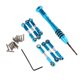 thumbnail image 5 of Ajuste WLtoys A959-B A969 1:18 Actualización Juego De Varillas De Enlace De Dirección Accesorio De Piezas Azul Cielo, 5 of 5