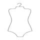 thumbnail image 3 of Percha De Trajes De Ba?o Para Ni?os, Percha De Bikini Con Forma De Cuerpo Para Ropa, Abrigo, Ropa De Playa, 3 of 5