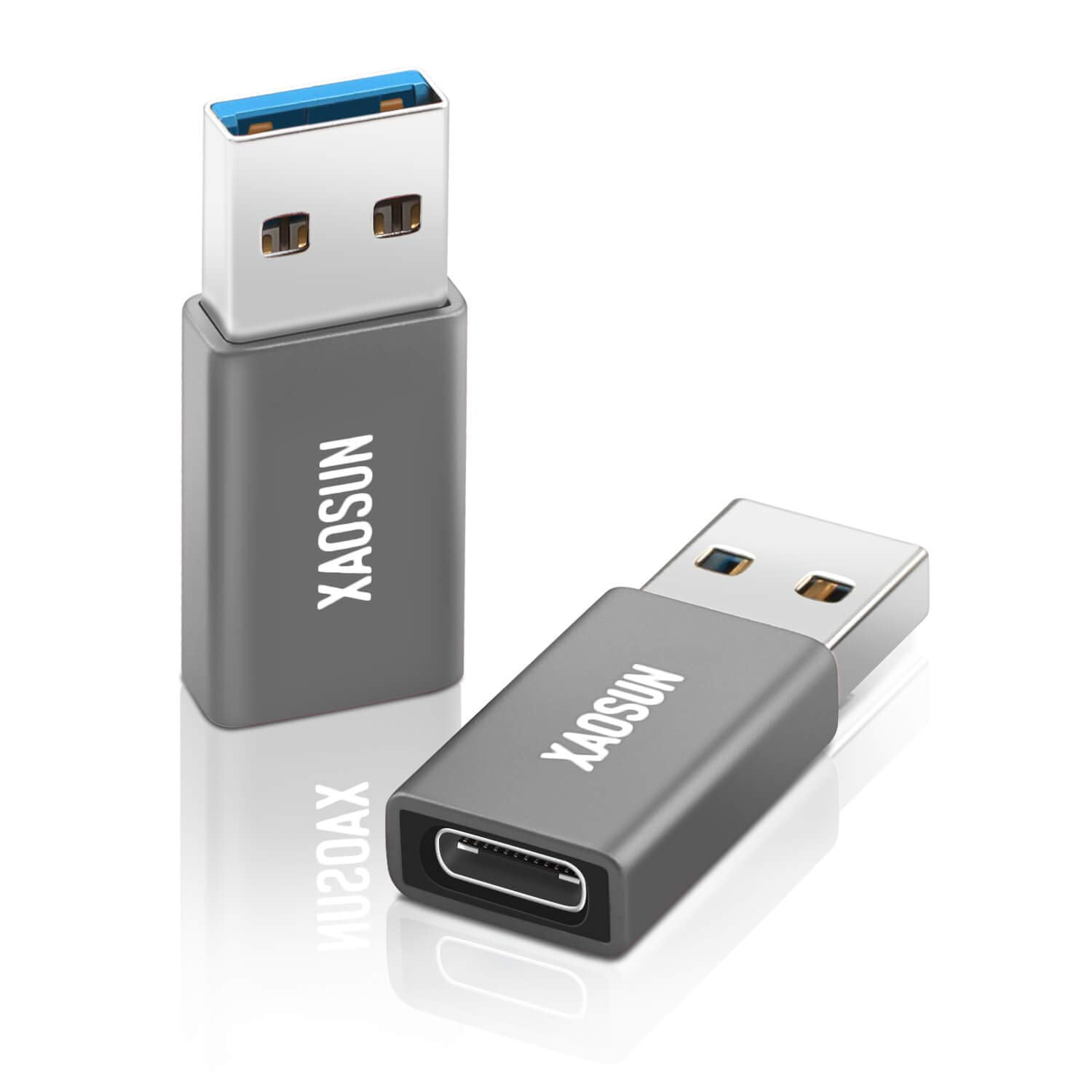 [adaptador] Adaptador Usb C Hembra A Usb Macho Xaosun (paquete De 2)