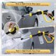 thumbnail image 2 of Pistola de espuma PAMOX 3 modos de rociado - Kit de lavado de autos amarillo, 2 of 7