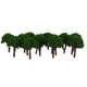 thumbnail image 1 of 50 Piezas 3 Cm Paisaje Paisaje Tren Modelo Árboles Verde Escala 1/500, 1 of 2