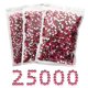 thumbnail image 1 of Strass MYYKO 25,000 piezas de respaldo plano rosa intenso, 1 of 7