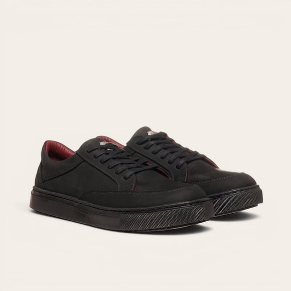 Zapatilla de Cuero Urbana La Campana OLKI - Negro negro 44