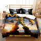 thumbnail image 1 of Transformer 3 PCS Comforter Set with 2 Pillowcases,Trans_formers Bedding Set Sheet Set for Kids Adults,All Season Lightweight, 1 of 5