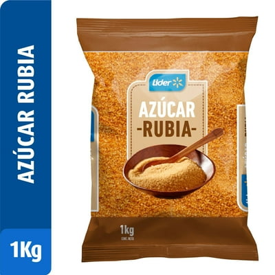 Azúcar Rubia Granulada Bolsa 1 Kg Lider