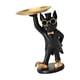 thumbnail image 1 of Perro Escultura Perro Estatua Organizador Para Pasillo Decoración Moderna Negro, 1 of 5
