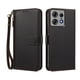 thumbnail image 1 of Funda Tipo Billetera para Motorola Moto Edge 50 pro 5G con Soporte y Bolsillo con Cierre Negro, 1 of 1