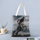 thumbnail image 2 of Dirty Motocross Dirt Bike Bolso de tela con estampado de lienzo para mujer, bolsa de compras reutilizable y estética, con cremallera interior, regalo para mujer,38*45cm., 2 of 6