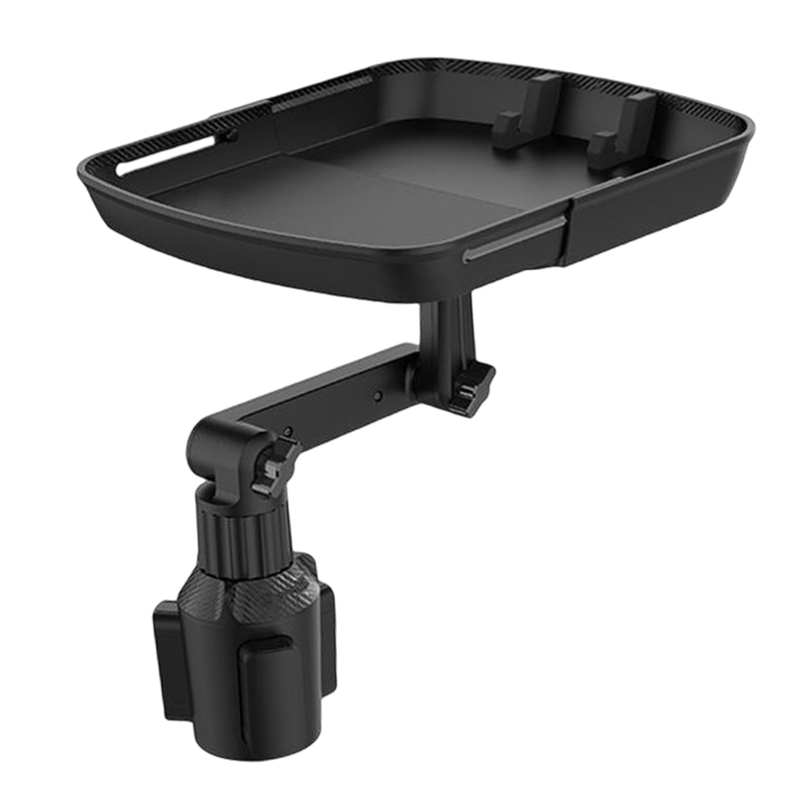 Magideal - Bandeja Portavasos Para Coche, Rotación Decorativa Multifuncional, Mesa Expansora De Base , Universal Para Comida, Teléfono Móvil, Vehículo
