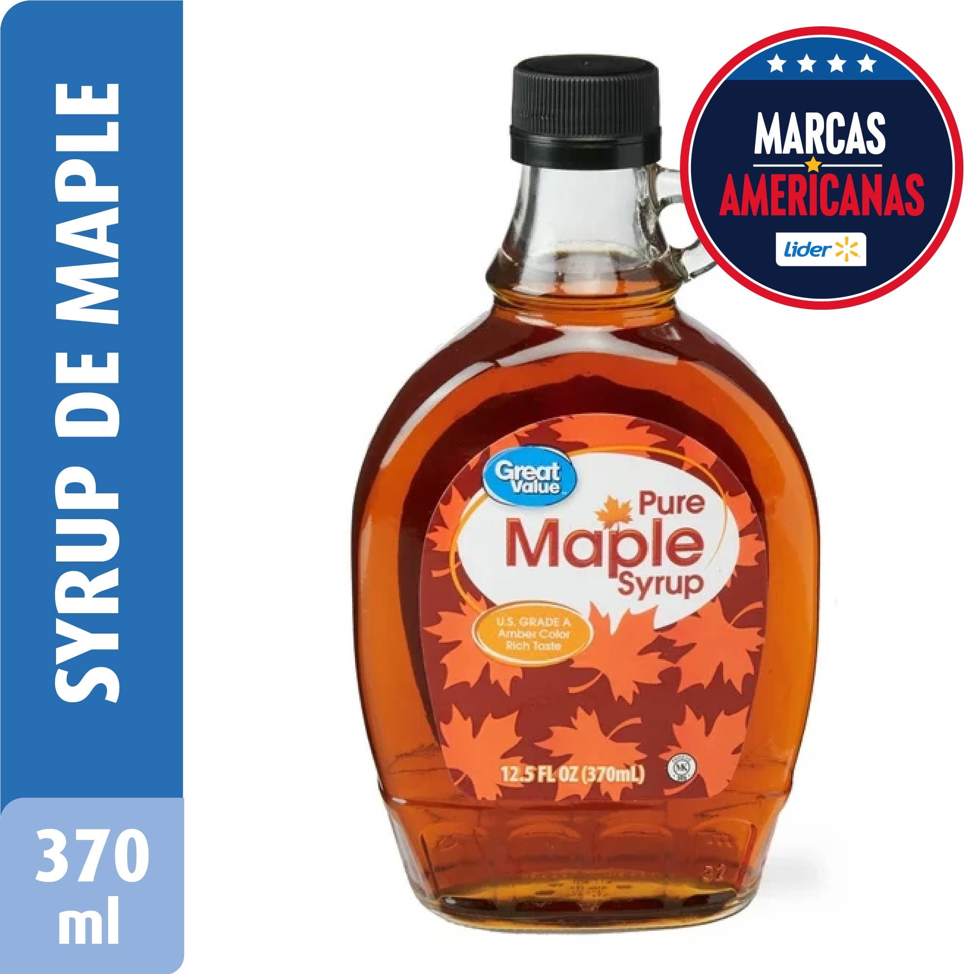 Syrup De Maple 370 ml Great Value