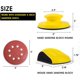 thumbnail image 2 of Taco de lijado S SATC de 5 pulgadas con velcro, 2 of 3