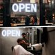 thumbnail image 4 of Letrero LED "Abierto" Thirdpolite 102 × 36 cm Regulable Blanco Frío, 4 of 7