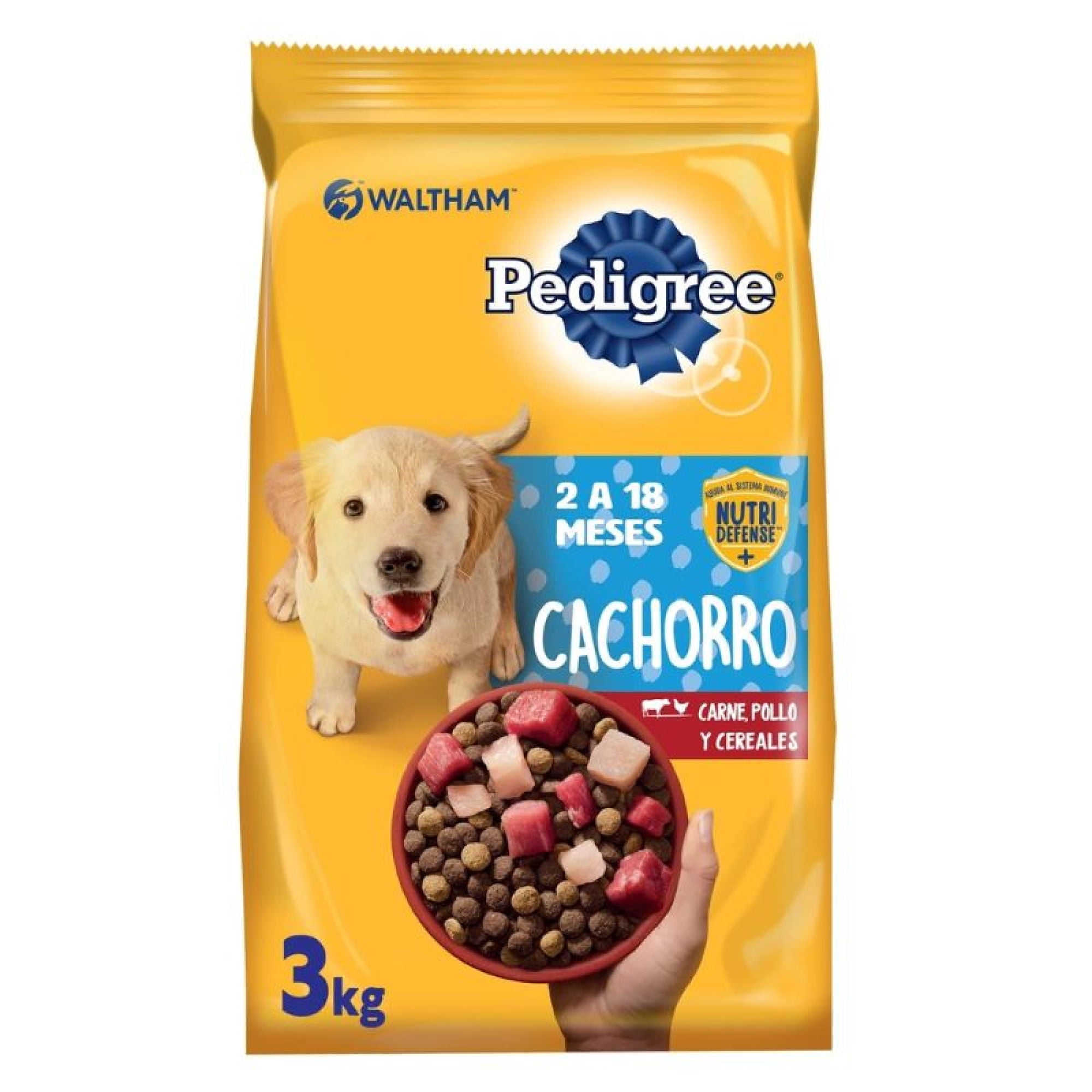 Alimento Seco Cachorro Carne Bolsa 3 Kg Pedigree