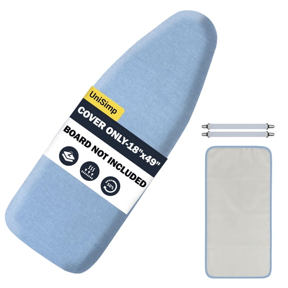 Funda para tabla de planchar UniSimp de algodón natural extragrueso