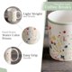 thumbnail image 5 of Taza de café Maison d' Hermine 425 ml con asa (15 oz), 5 of 9