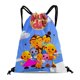 thumbnail image 1 of Rolie Polie Olie Mochila de Cuerdas para Deportes y Gimnasio, Bolsa de Cuerdas Resistente al Agua, Bolsa Cinch, 30×40cm, 1 of 6