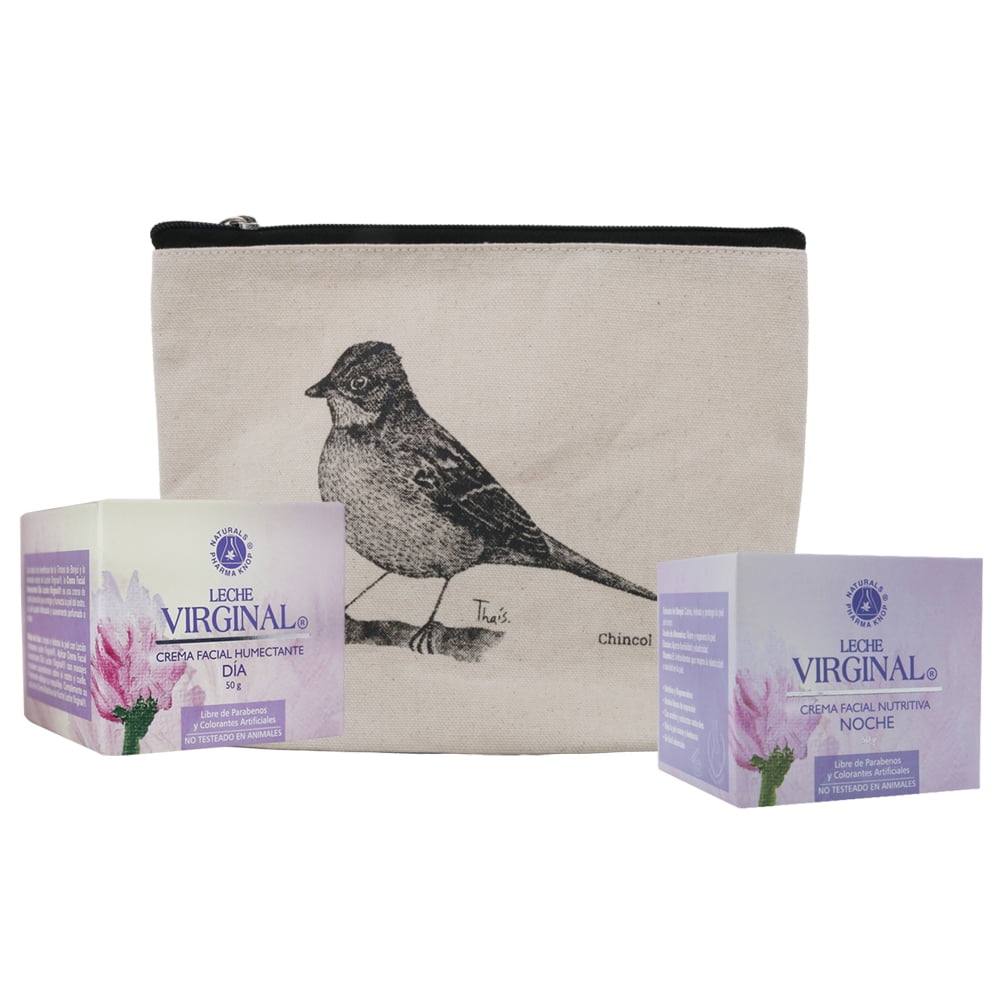 Pharma Knop - Pack Leche Virginal® Crema Dia + Crema Noche 50 G + Cosm.