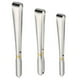 thumbnail image 1 of Mini pinzas para aperitivos, juego de 3, de metal, para servir hielo, azúcar, postres, de acero inoxidable, utensilios de cocina., 1 of 8