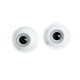 thumbnail image 2 of 2x Ojos De Mu?eca Ojos Móviles Para Accesorios De Halloween Escultura Mu?eca Blanca, 2 of 5